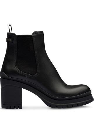 prada ankle boots cowboy|prada chunky heel ankle boots.